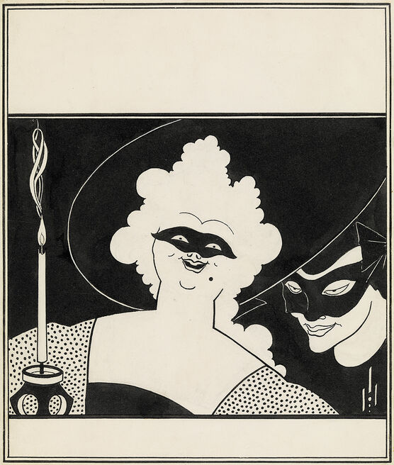 Aubrey Beardsley: Cover Design for ‘The Yellow Book’