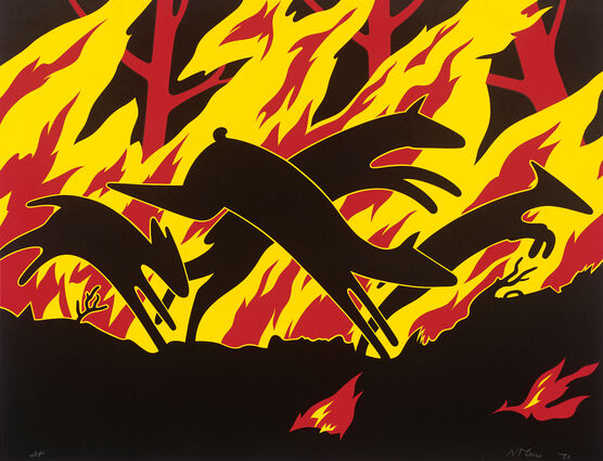 Nicholas Monro: Animals Running Through Fire