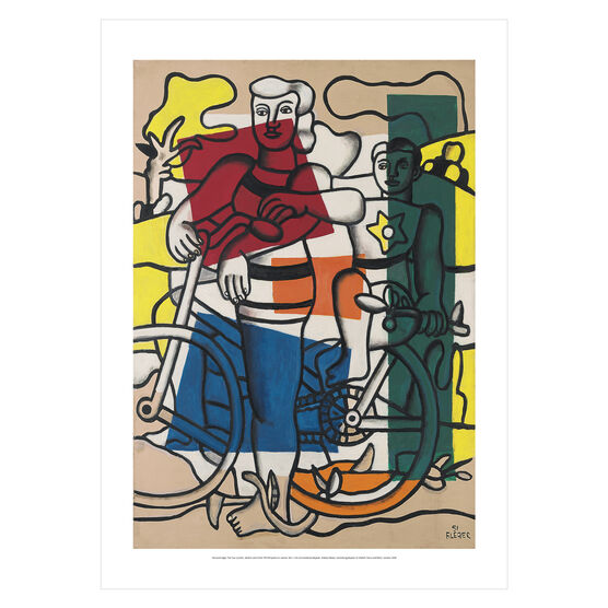 Fernand Léger: The Two Cyclists, Mother and Child poster