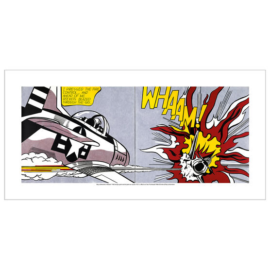 Roy Lichtenstein Whaam! Screenprint