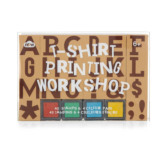 T-shirt printing workshop