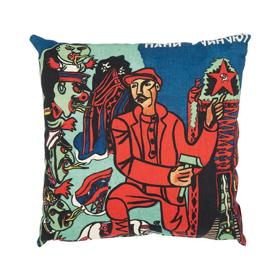 Red Man cushion