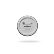 Oreflector silver reflective badge
