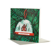 Nina Cosford: Snow Globe Christmas card (pack of 6)