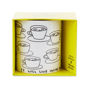 David Shrigley The Tea is Alive mug