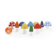 Mushroom bowling game