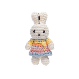 Miffy JMW Turner crochet keyring