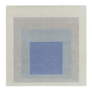 Josef Albers Gray Instrumentation rug