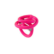 Twist pink ring