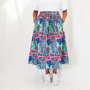 Kemi Telford pink skirt