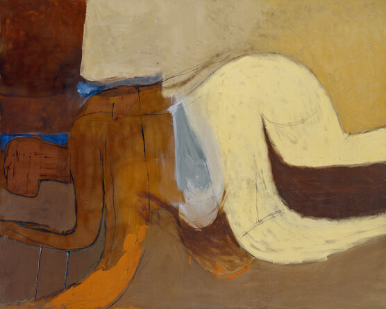 Roger Hilton: Figure, February