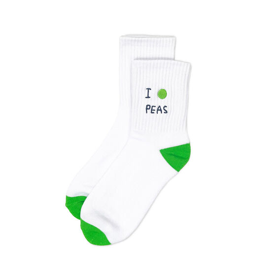 David Shrigley Peas socks