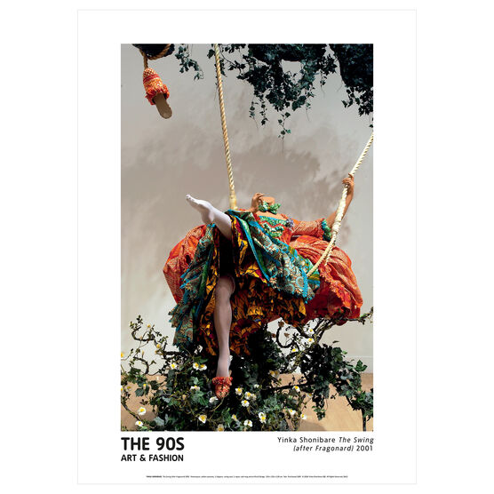 Yinka Shonibare The Swing large poster