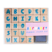 Alphabet stamp kit