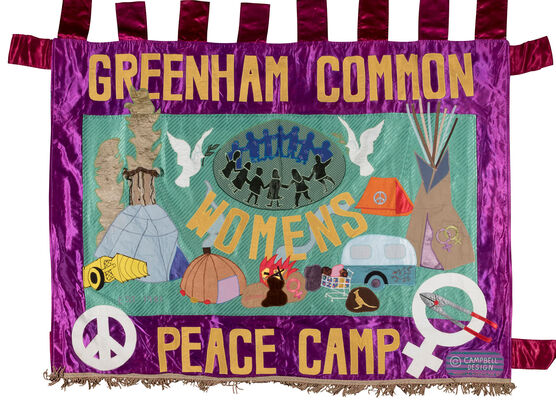 Thalia Campbell: Greenham Common Women's Peace Camp