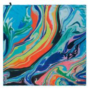 Ian Davenport Giardini Colourfall silk scarf