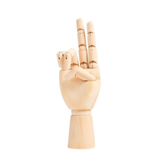 Wooden Mannequin Hand