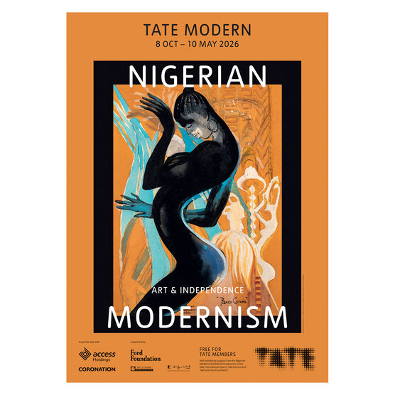 Nigerian Modernism exhibition poster