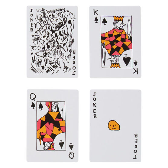 David Shrigley deck of 54 cards