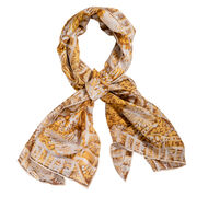 Emily Kam Kngwarray Emu Dreaming silk scarf