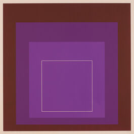 Josef Albers: from White Line Squares (Series II), WLS XI