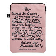 Guerrilla Girls Dearest Art Collector laptop sleeve