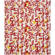 Patrick Heron Aztec silk pocket square