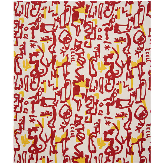 Patrick Heron Aztec silk pocket square