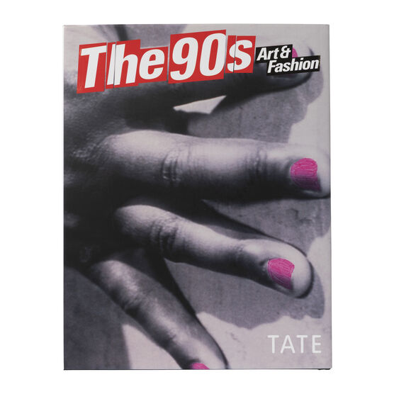 The 90s: Art and Fashion hardback exhibition book &ndash;  Juergen Teller cover edition