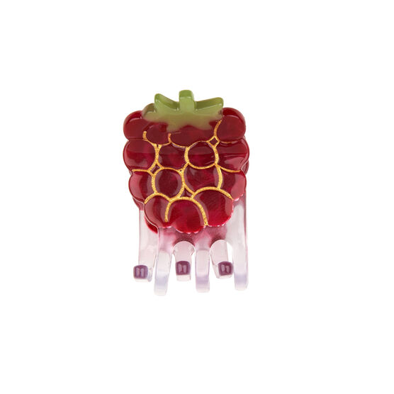 Raspberry mini hair claw