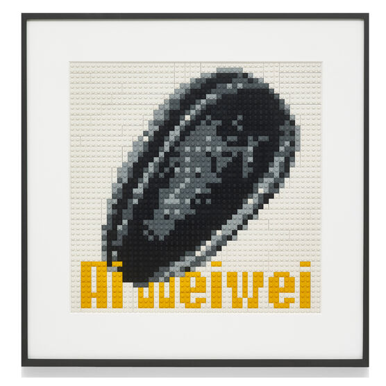 Ai Weiwei, Sunflower Seed, 2024 framed