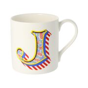 Alphabet of art mug - J