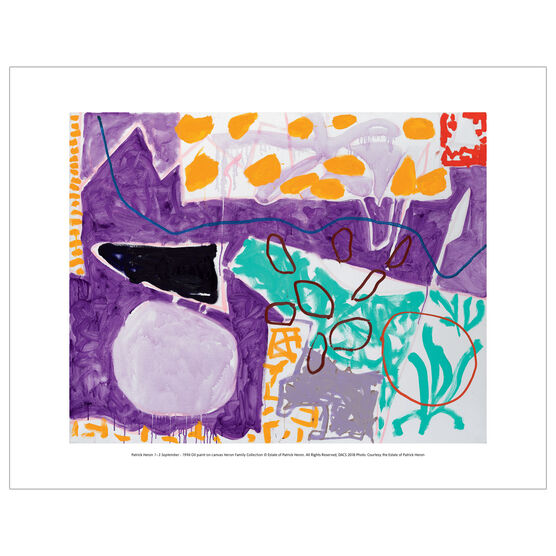 Patrick Heron: 1-3 September : 1996 mini print