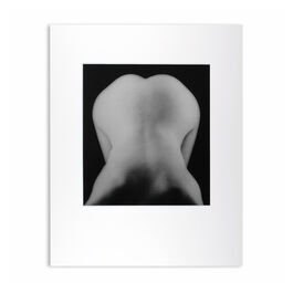 Lee Miller Nude Bent Forward mounted print