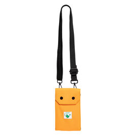 Orange cotton phone wallet
