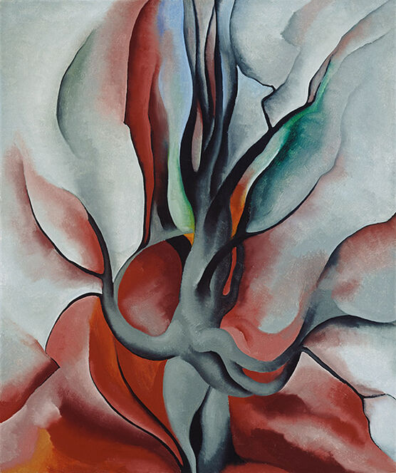 Georgia O'Keeffe: Autumn Trees - The Maple