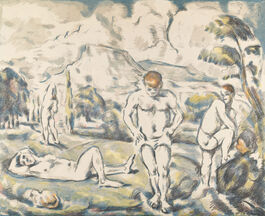 Paul Cezanne: The Large Bathers