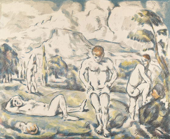 Paul Cezanne: The Large Bathers