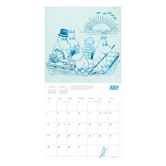 Moomin 2019 calendar