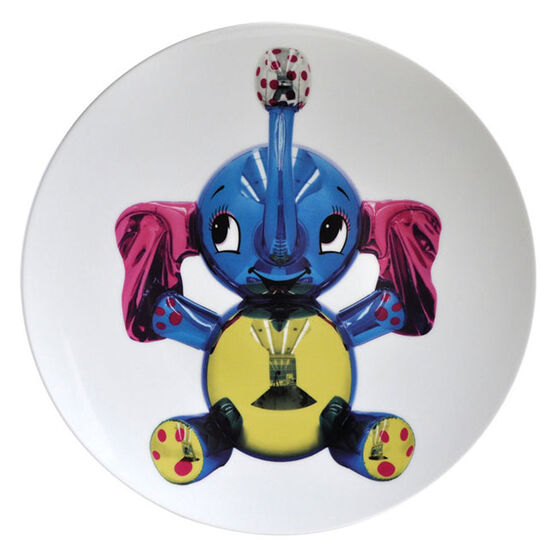 Jeff Koons Elephant service plate