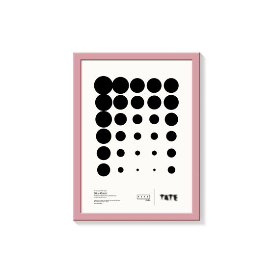 Pink 40 x 30 cm frame