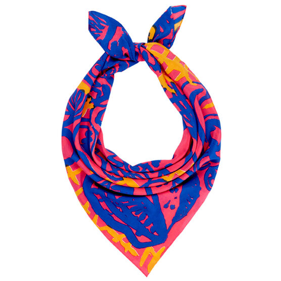 Patrick Heron silk scarf - pink