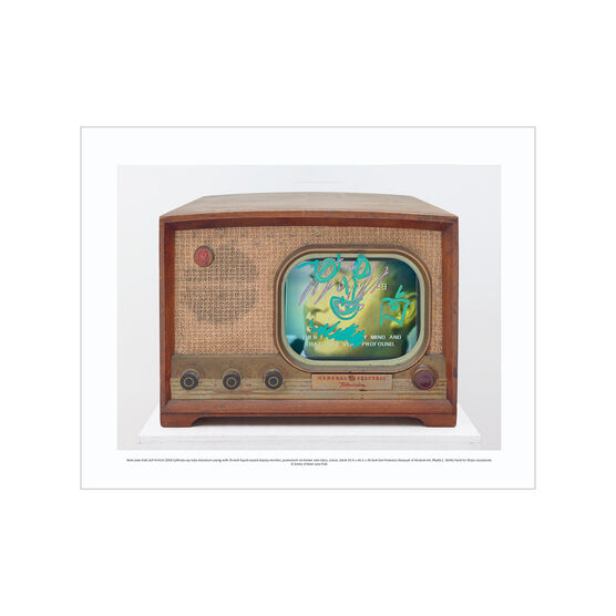 Nam June Paik: Self-Portrait mini print