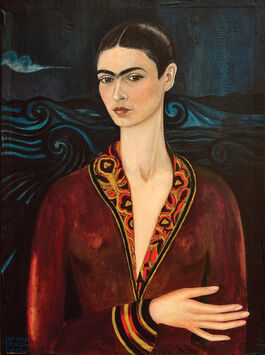 Frida Kahlo: Self-Portrait (With Velvet Dress)