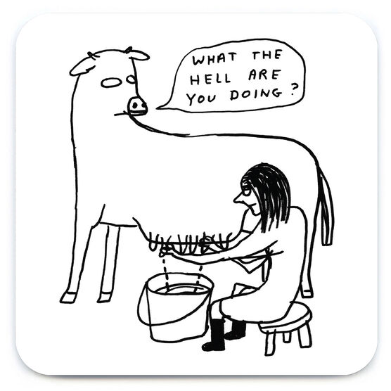 David Shrigley coaster set