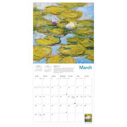 Monet's Waterlilies 2026 wall calendar