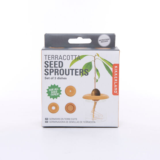 Terracotta seed sprouters