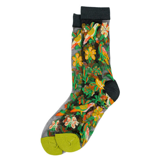Tropical mesh socks