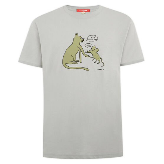 David Shrigley Cat and Mouse T-shirt