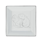 Picasso Woman with Flower Writing decorative plate